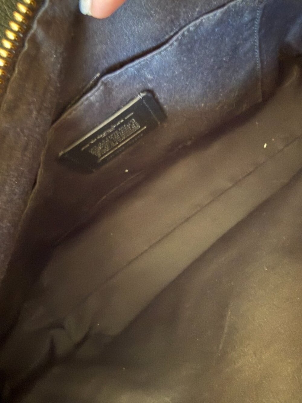 Coach Leather Hobo - Picture 9 of 9